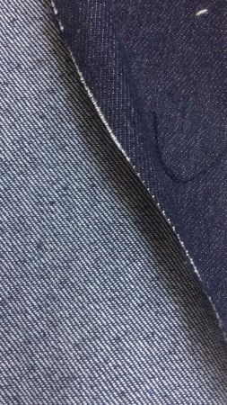 cotton spandex denim stock fabric