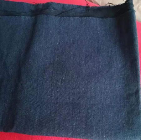 polyester cotton denim stock fabric