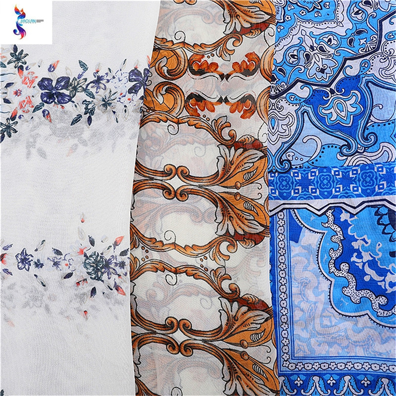 New arrival good quality professional breathable soft stocklot fabric in china - chiffon print stock fabric