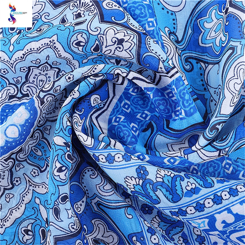 New arrival good quality professional breathable soft stocklot fabric in china - chiffon print stock fabric