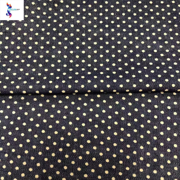 Fabric Wholesale Direct  - cotton pirnt denim stock fabric
