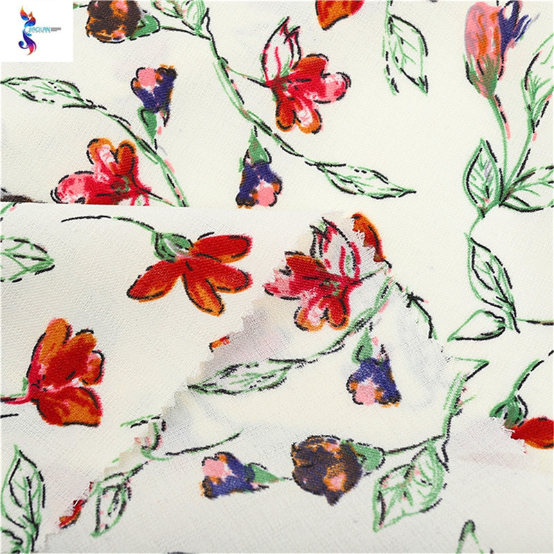 Stock clothing fabric wholesale storage center - polyester mitation linen stock fabric