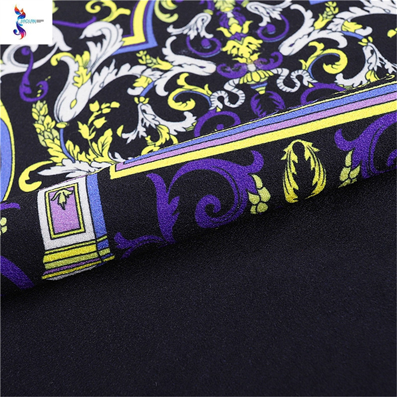 China fabric supplier - polyester 4 ways stretch stock fabric