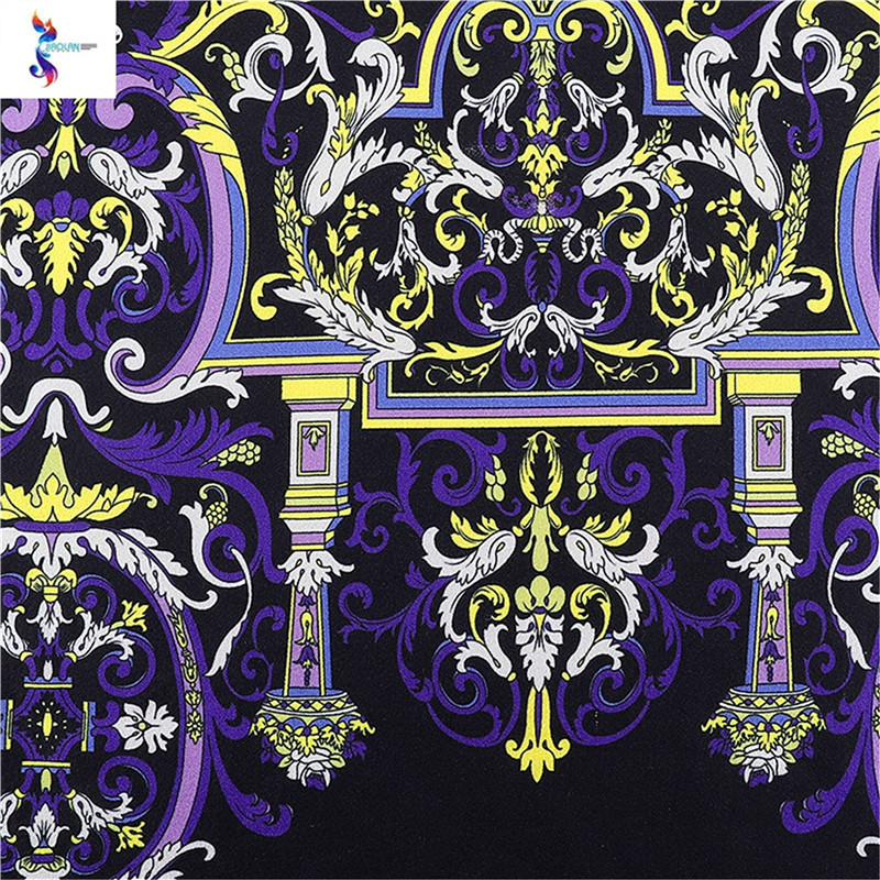 China fabric supplier - polyester 4 ways stretch stock fabric