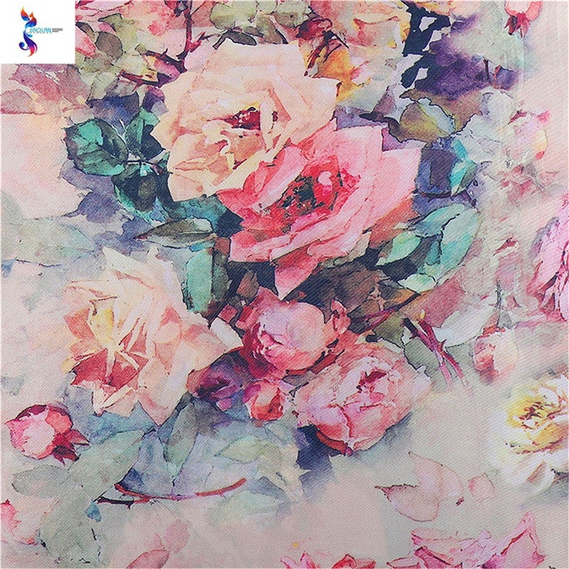 Stock fabrics The sale price is cheap - satin print stock fabric