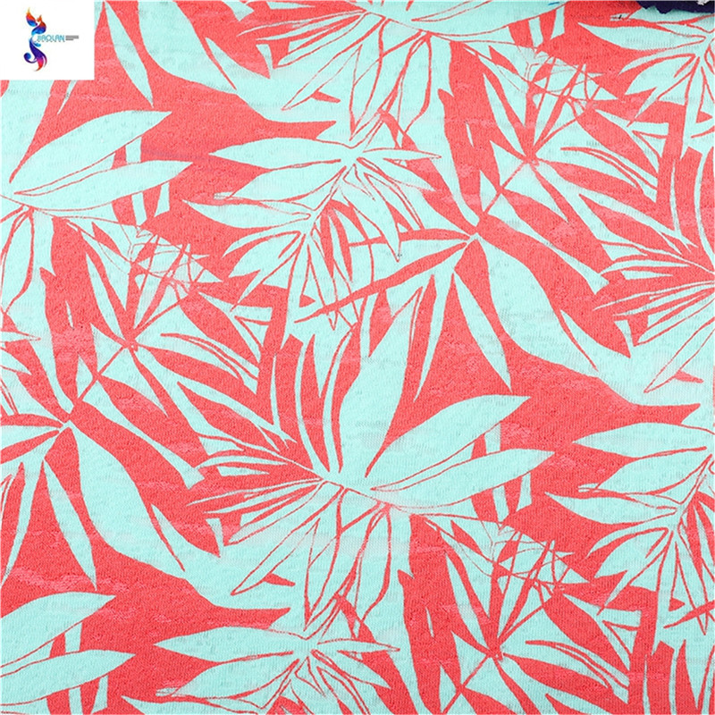 Breathable stock fabric - CVC Jersey print stock fabric