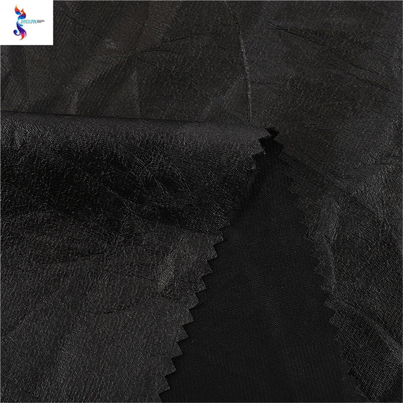 High level sewing process stock fabric  - suede hot stamping stock fabric