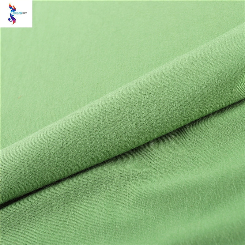 Wholesale Stock Knit Fabric - rayon single dyed stock fabric