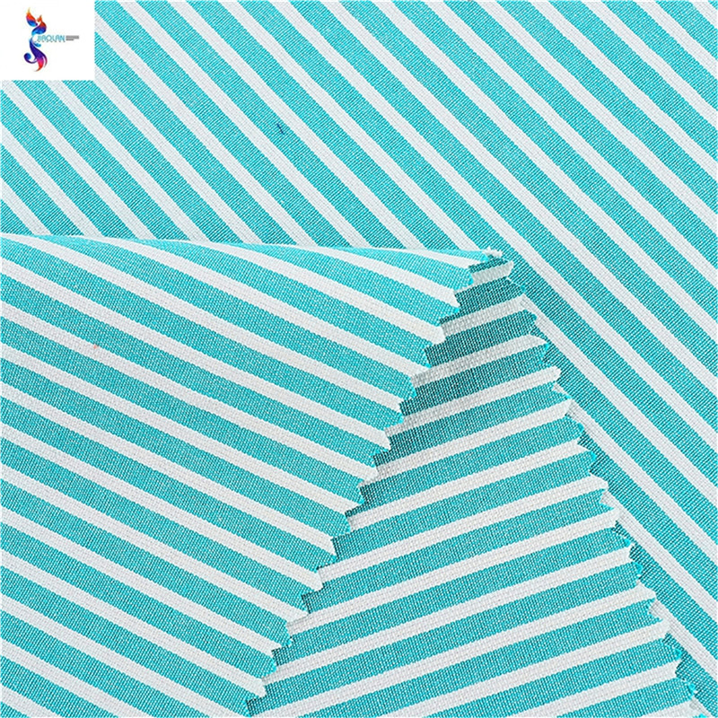 China's large inventory for sale - cotton yarn-dyed stripe stock fabric