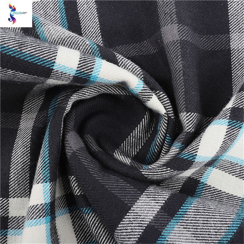 Ready-made fabrics - cotton flannel yarn-dyed stock fabric